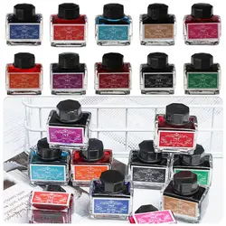Carbon-free Ink For Fountain Pen 15ml Non-carbon Ink Fountain Pens Stationery Pen Ink Bottle Printer Chemical Ink