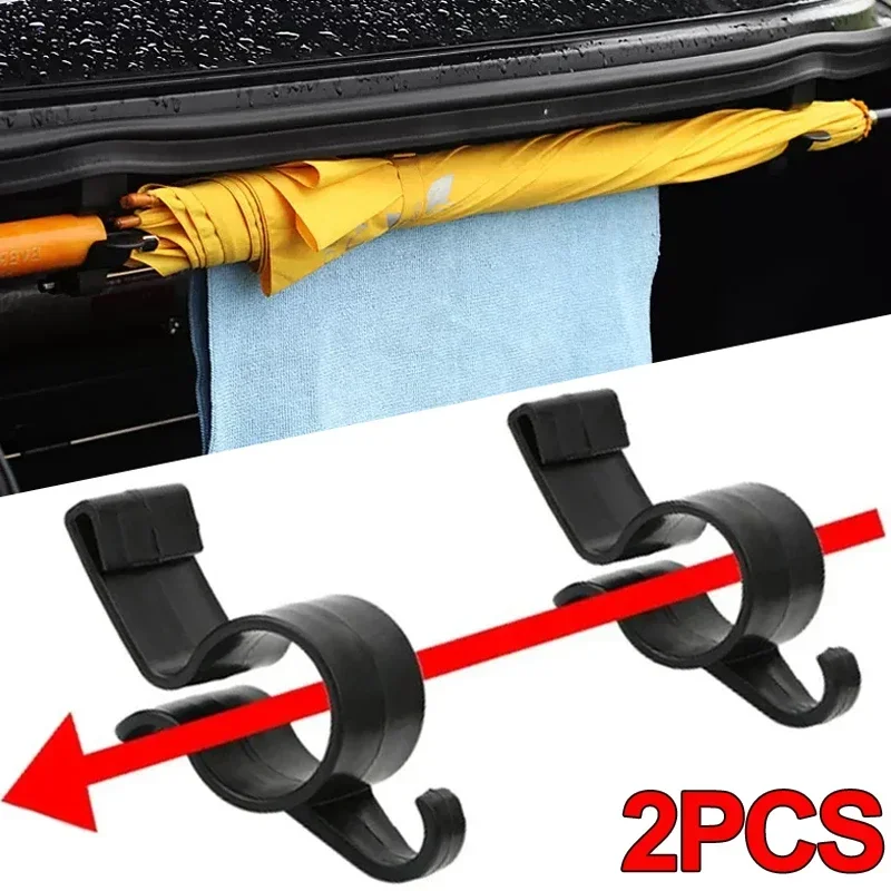 Car Umbrella Holder Universal Car Trunk Umbrella Mount Towel Hanger Hooks Auto Car Accessories Internal Storage Organizer Holder