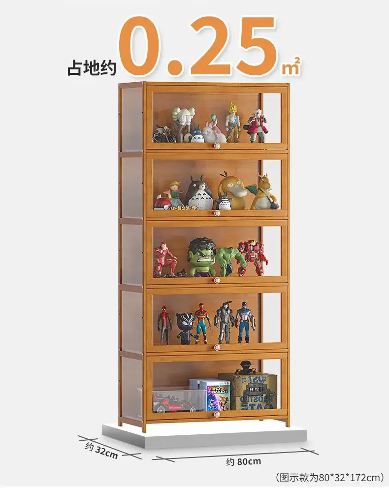 Vitrina Gabinete muebles Organizers Cabinets Books Storage Living Room Cabinet Bedroom Furniture Closet Display Bookshelf