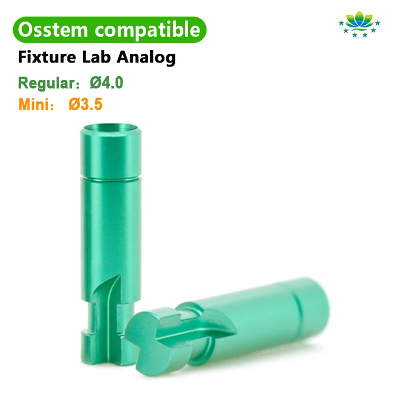 Osstem TS/SS Titanium Implant Analog Grade 5 Dental Lab Abutment for High Precision Fit & Biocompatible Stability