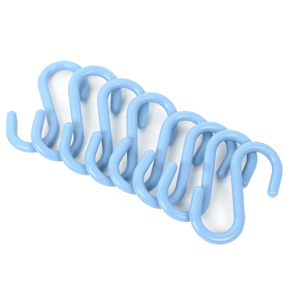 

Portable Living Bedroom Door Towel Hat Hanging Clothes Hanger Key Holder Organizer S-Shaped Hook
