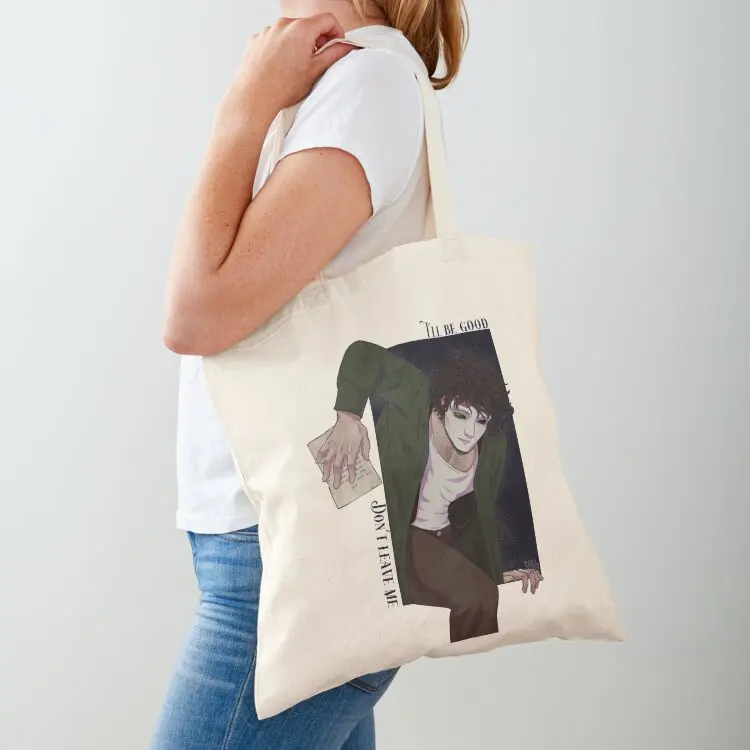 

[Brahms Heelshire] Out of the Mirror Tote Bag Women's shopper bag canvas tote bag shopping logo tote women