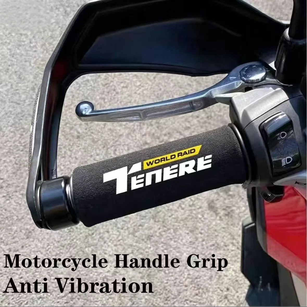 

2022 For YAMAHA Tenere 700 World Raid Motorcycle Grip Cover Shockproof Sponge Grip Non-slip Handlebar
