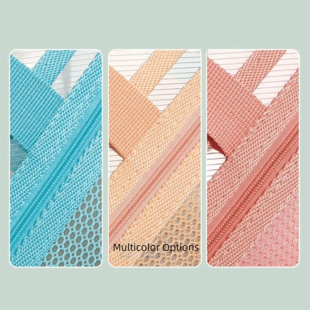 

PP File Storage Bag Transparent Large Capacity Transparent Handheld Folder Portable Double Layer Data Storage Bag Office Use