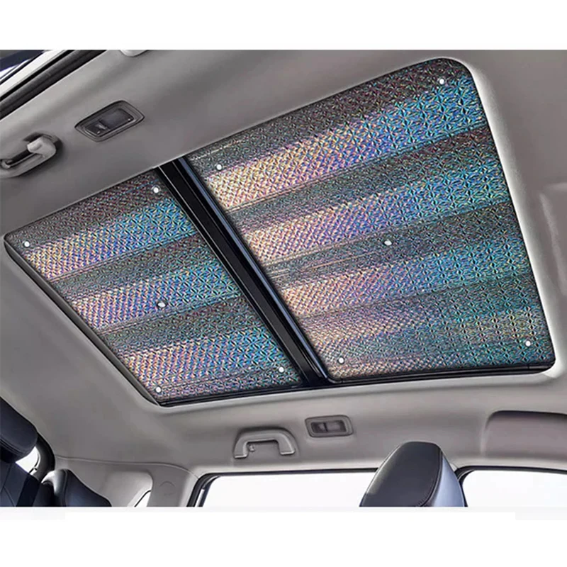 รถยนต์ Skylight Sunshades สําหรับ Hyundai Tucson NX4 2021-2024 ซันรูฟรถ Visors ผ้าม่าน Anti-UV ความร้อนฉนวนกันความร้อนอุปกรณ์เสริม