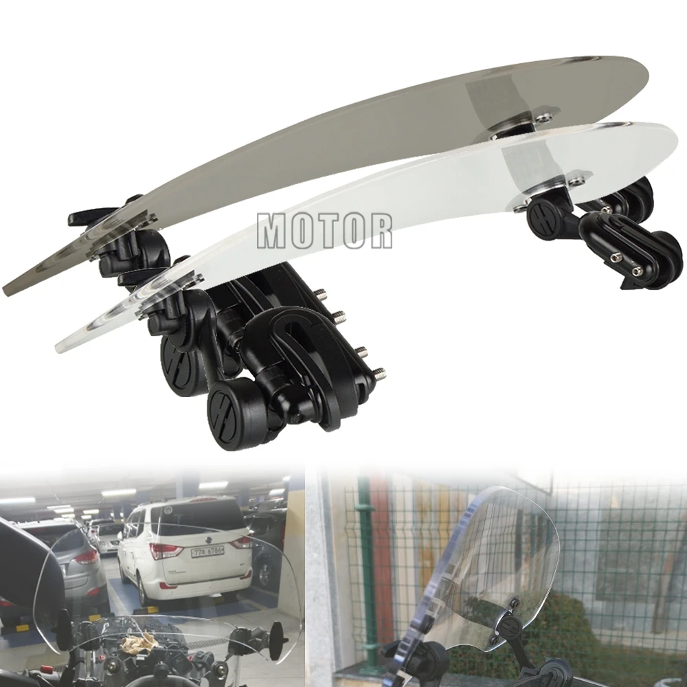 

For Honda CB1000 CB1000SF CB1100 CB1300SF X4 X11 CBR250RR CBR1100XX VFR1200X VFR1200F Motorcycle Windshield Air Deflector