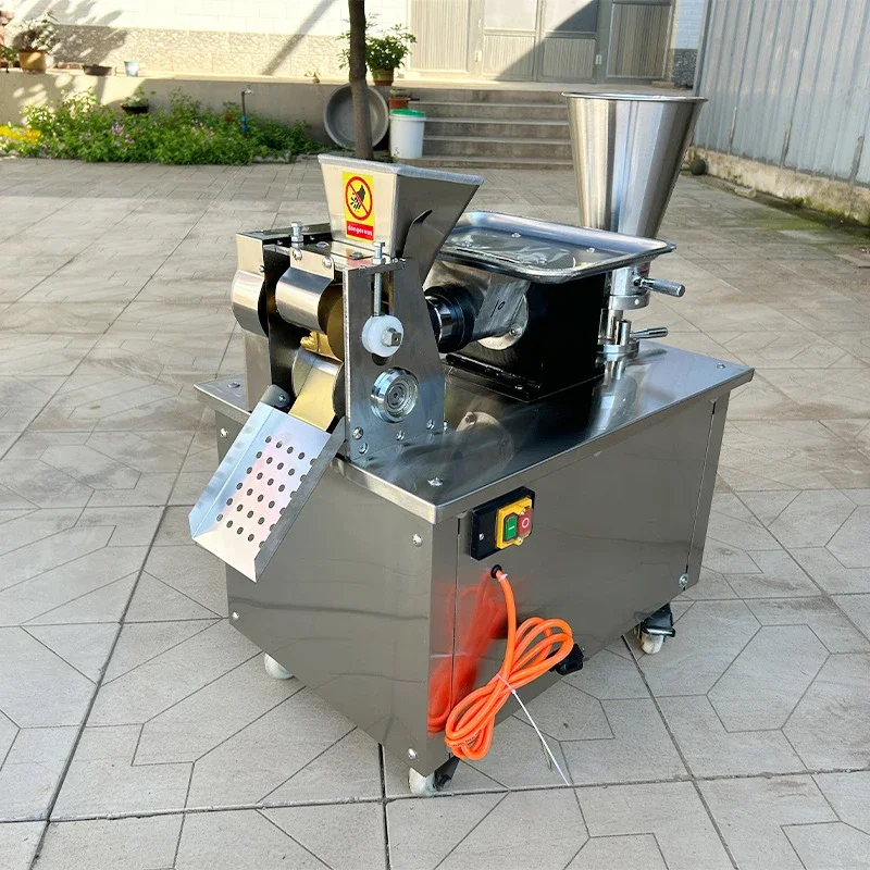 Model 80 Volautomatische Curry Dumpling Forming Machine Vierkante Pot Sticker Mold voor commerciële keuken (aangepast)