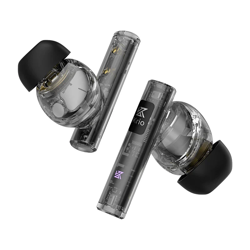 KZ Krio TWS Lossless headphones Sound quality Dual motor Redefines Professional-grade audio Bluetooth 5.3 headphones