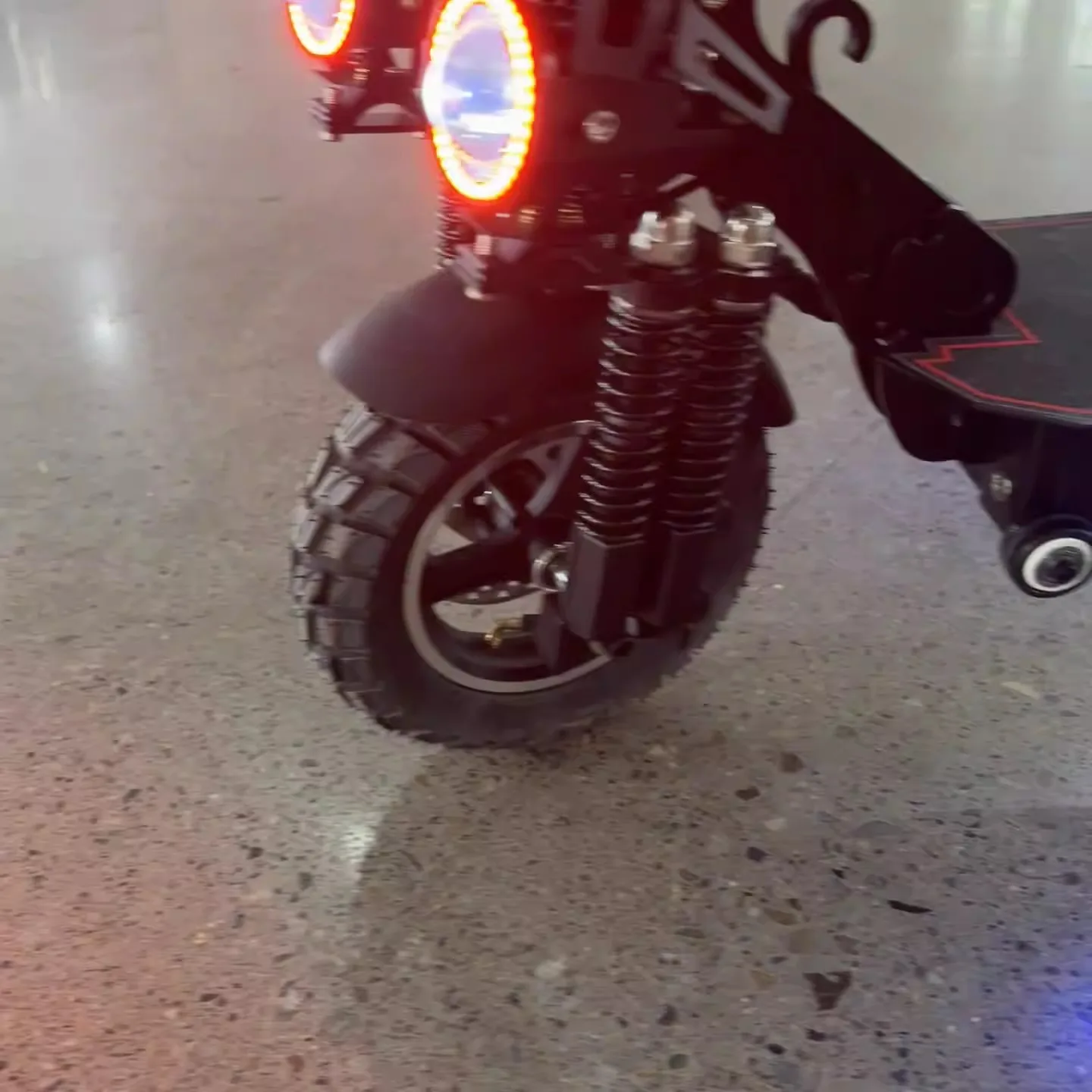 OEM Electric Scooter from China Single Drive Rear Wheel with Dual Drive Dual Mechanical Disc Brake 2400W 52V 55KM/H