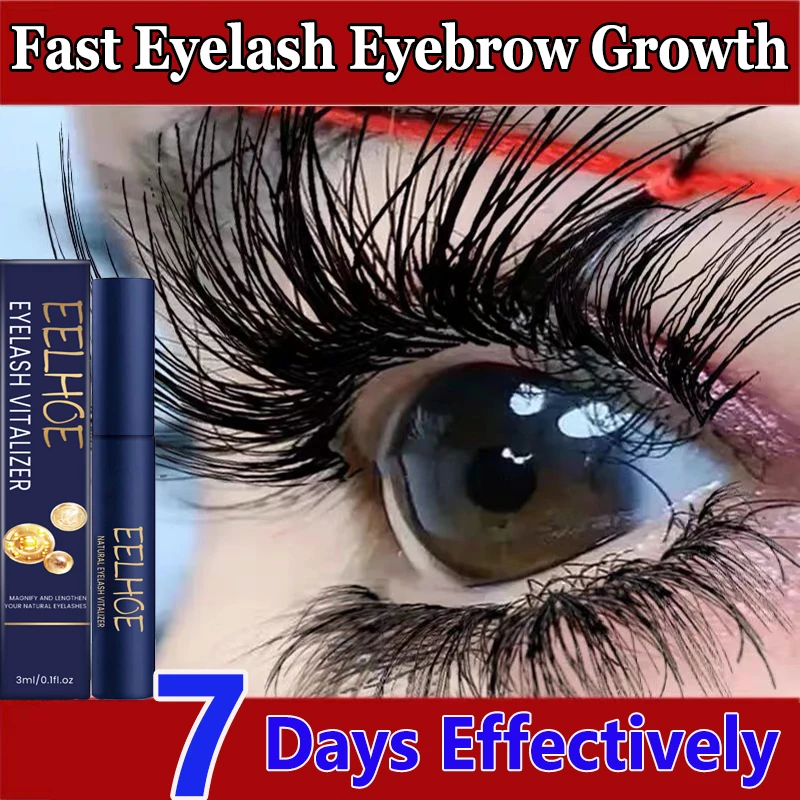 

Fast Eyelash Growth Serum 7 Days Lashes Eyebrow Enhancer Product Longer Fuller Thicker Extension Treatment Lash Lift Care Makeup