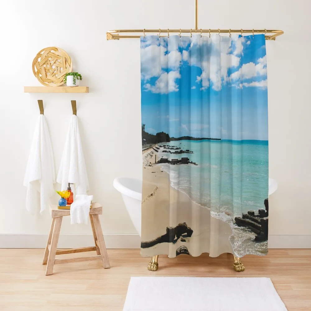 

BELMONT BEACH Shower Curtain Bathroom And Shower Shower Sets For Bathroom Cute Set For Bathroom Curtain