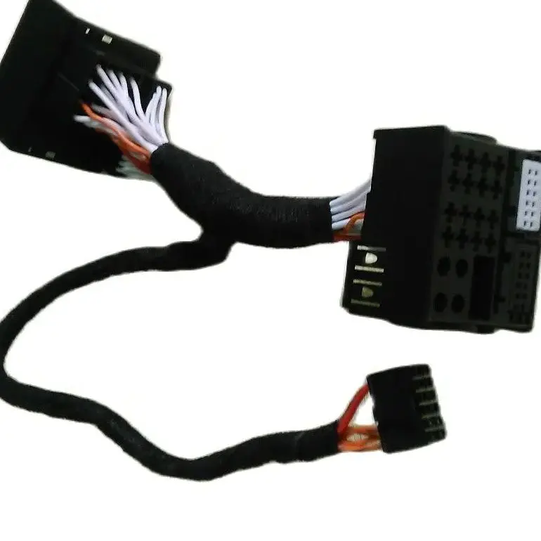 40 PINS CIC NBT Plug Play Wire Video Navi Harness For BMW/ AUD1 /V VV /Mercede/Sk0da Plug and Play PNP 40 Pins Radio Wiring Harn