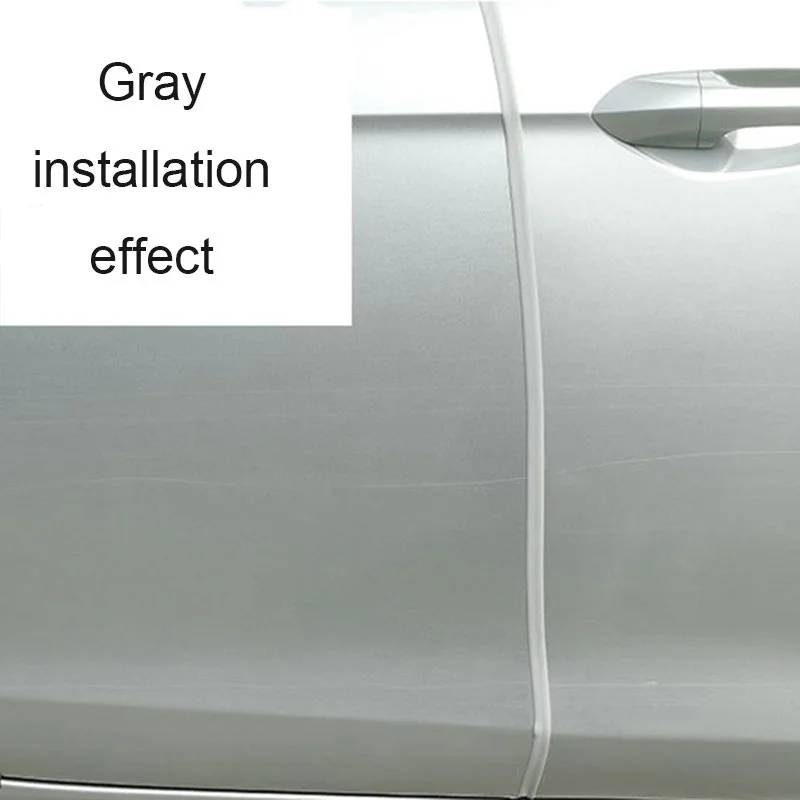 충돌 방지 접착제 고무 엣지 H 타입 씰링 스트립, 자동차 문 앞 유리 실란트 프로텍터, 트렁크 창문 씰, 5M
