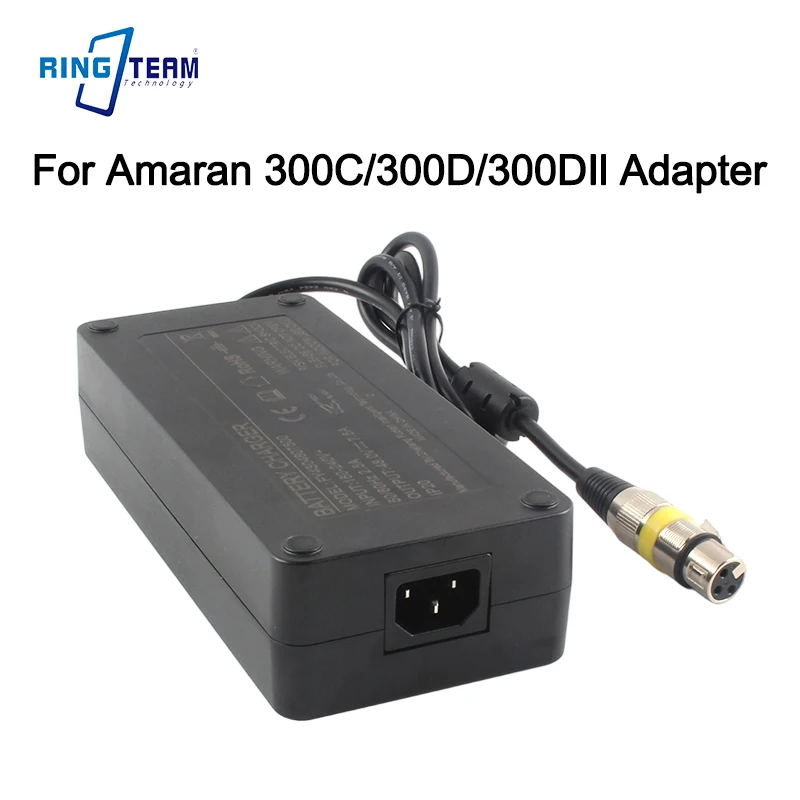 

Stable Charging Cable for Amaran 300C 300D - 48V 7.5A Aputure Fill Light 100-240V