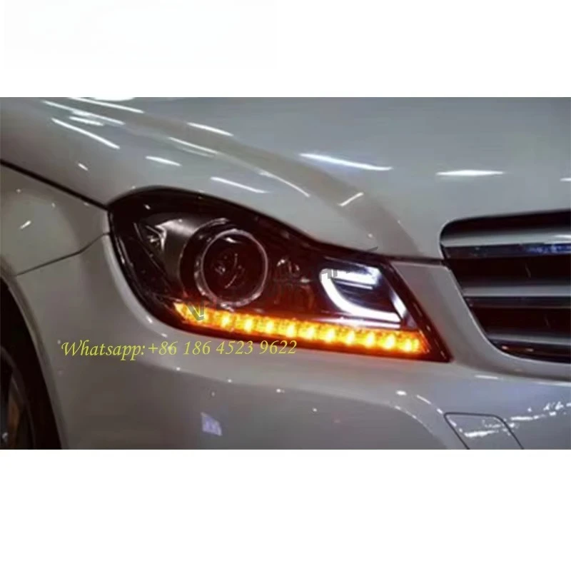 

LED Head Lamp for Mercedes for Benz W204 C-Class C180 C260 C300 2012-2014 Front Left Right Side Replacement Headlight