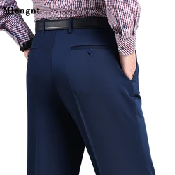 Size 29-56 Spring Autumn Men Business Dress Suit Pants Male Casual Classic Baggy Pants Office Formal Long Trousers 6 Colors