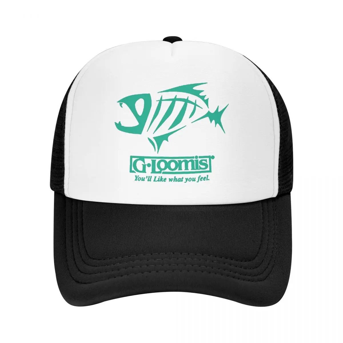 

G.Loomis Fishing Outfit Foam Mesh Trucker Hat Summer Cooling Mesh-back Baseball Cap Sturdy Adjustbale