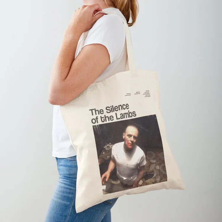 

The silence of the lambs movie poster Tote Bag Eco bag eco pack cloth bag woman bags luxury women