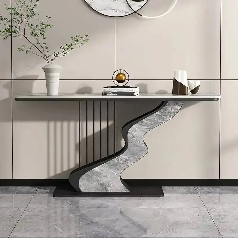 الحديثة خمر وحدة التحكم منتصف الجدول المعادن اللوبي الشمال وحدة التحكم الجدول المدخل مدخل Wohnzimmer Tisch أثاث غرفة المعيشة #5