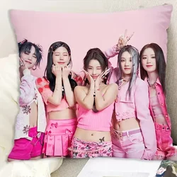 Gidle Double-sided Printed Pillowcase Cho Mi-yeon Minnie Jeon Soyeon Song Yuqi Ye Shuhua Photo Picture Home Decor Cushion Cover