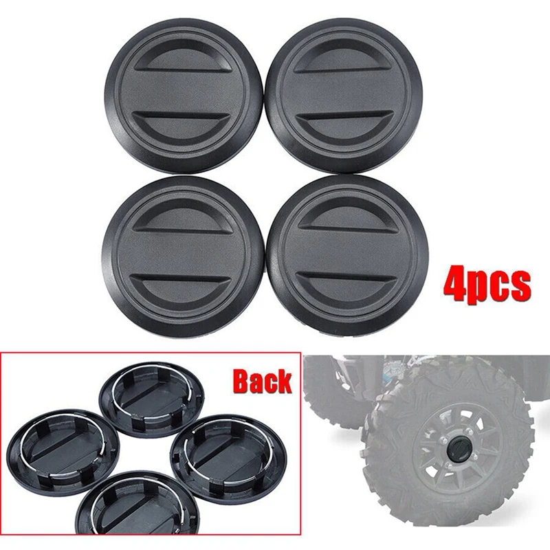 8Pcs Wheel Tire Rim Hub Center Cap Cover 1522872-655 For Polaris 2017+ RZR XP XP4 RS1 1000 Turbo / Center