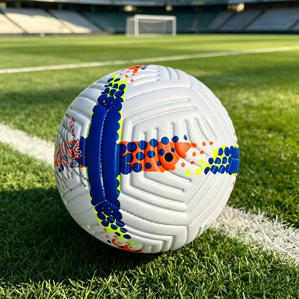 Concave-convex foam embossing machine football wear-resistant and explosion-proof youth training No. 5 football random color