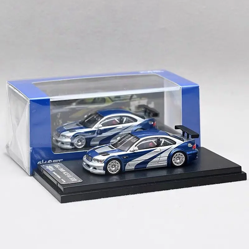 1/64 BMW M3 E46 GTR Toy Car Model Diecast Miniature Need For Speed Super Racing Rally Collection Gift For Boyfriend Boys 1:64