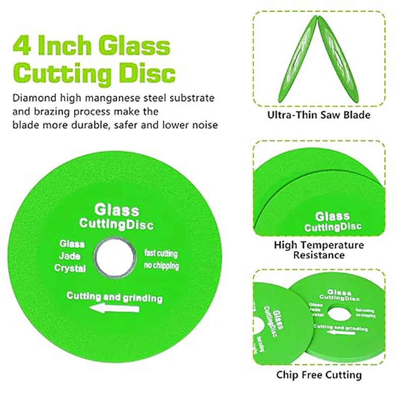 5 قطعة المنشار الماس شفرة القطع اكسسوارات ل اليشم كريستال زجاجات النبيذ بلاط السيراميك قطع طاحونة بلاط زجاجي أداة القطع