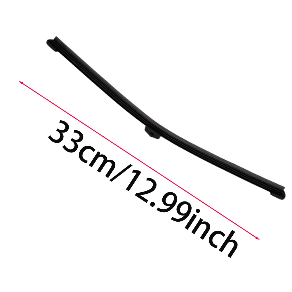 For BYD Yuan Plus Atto 3 2022 2023 2024 Black 3Pcs Car Rear Windshield Windscreen Wiper Arm Blade Set  Accessories Black