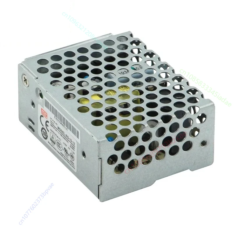 Original MEAN WELL RS-15 Series 15W 3.3V 5V 12V 15V 24V 48V Switching Power Supply  RS-15-3.3 RS-15-12 RS-15-5 RS-15-24