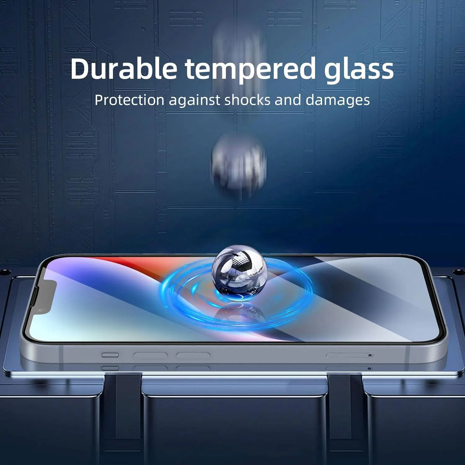 1-6 PCS Tempered Glass for iPhone 15 14 13 12 11 Pro Max Mini Screen Protector for iPhone X XS XR 7 8 6 Plus Full Cover Glass
