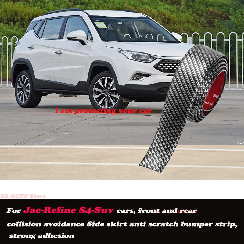 

Strong adhesive bumper strip, front and rear lip side skirts, collision and scratch resistant, suitable For Jac Refine S4 Suv