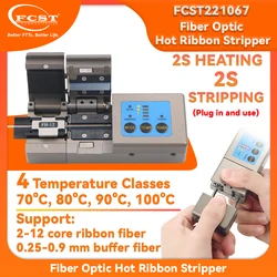 Fcst ftth Glasfaser-Thermoband-Abstreif zange 70 ℃ 80 ℃ 90 ℃ 0,25 ℃ für Band faser-30mm Pufferfaser-Abisolier werkzeuge