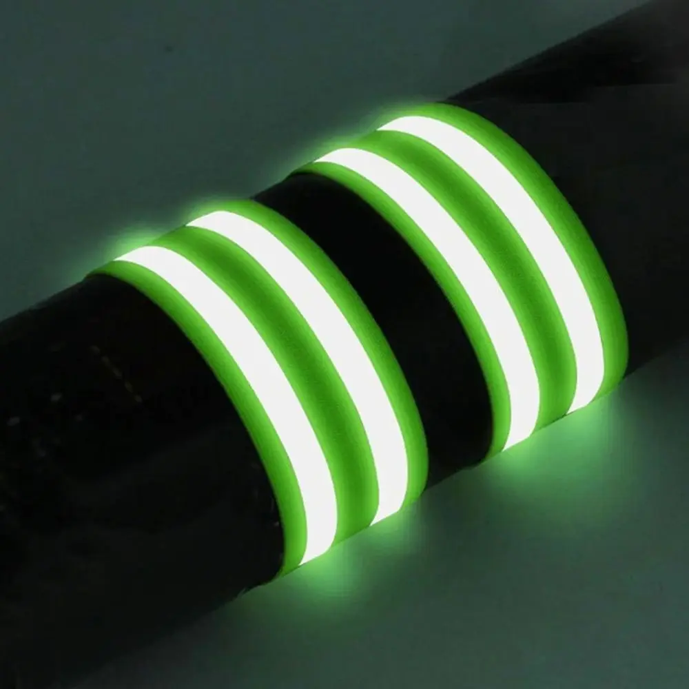 

Waterproof Luminous Reflective Band Strap Elastic Glow LED Reflector Armband Multifunctional Safe Warning Armband Cycling