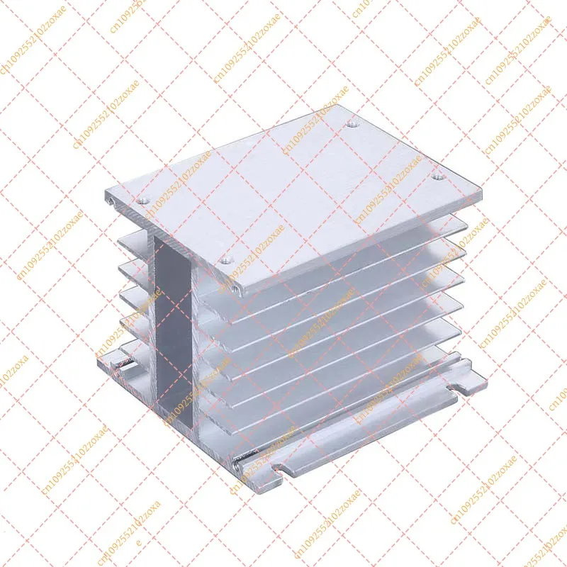 Aluminum Heat Sink for 3 Phase Solid State Relay 80x100x110mm YS-S1 Cooler Radiator Profile