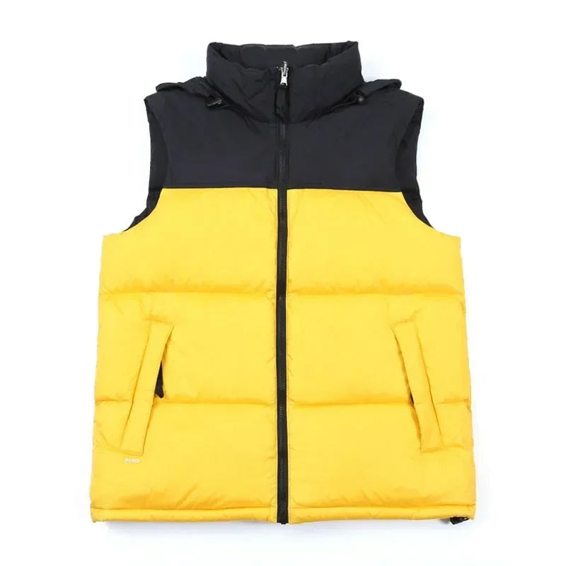 

Новинка 2026, мужская куртка, женский жилет, водонепроницаемая зимняя куртка, жилет для пары, уличное пальто на утином пуху