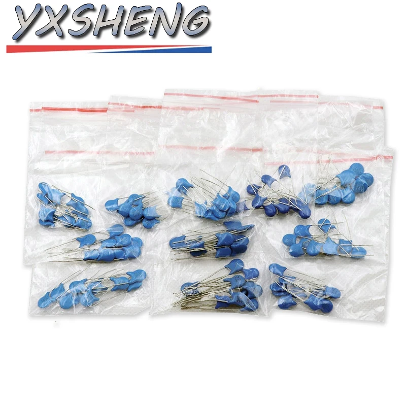 120PCS=12Values*10PCS 2KV High Voltage Ceramic Capacitor Assortment KIT 2KV 102 222 332 472 103 22P 47P 100P 150P 220P 330P 470P