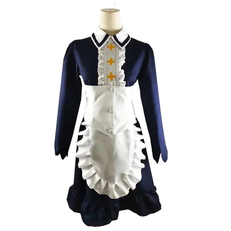 Seven Deadly Sins Anime Cosplay Costume Resurrection Of Commandments Elizabeth Liones Maid Halloween Cosplay Costume Full Set