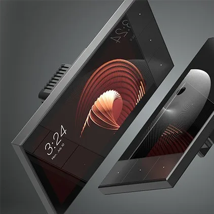 

Tuya 6-Inch Touch Screen Central Control Panel For Smart Home Hotels ZigBee WiFi Gateway 5G Connectivity 2 Relays 3 Electric