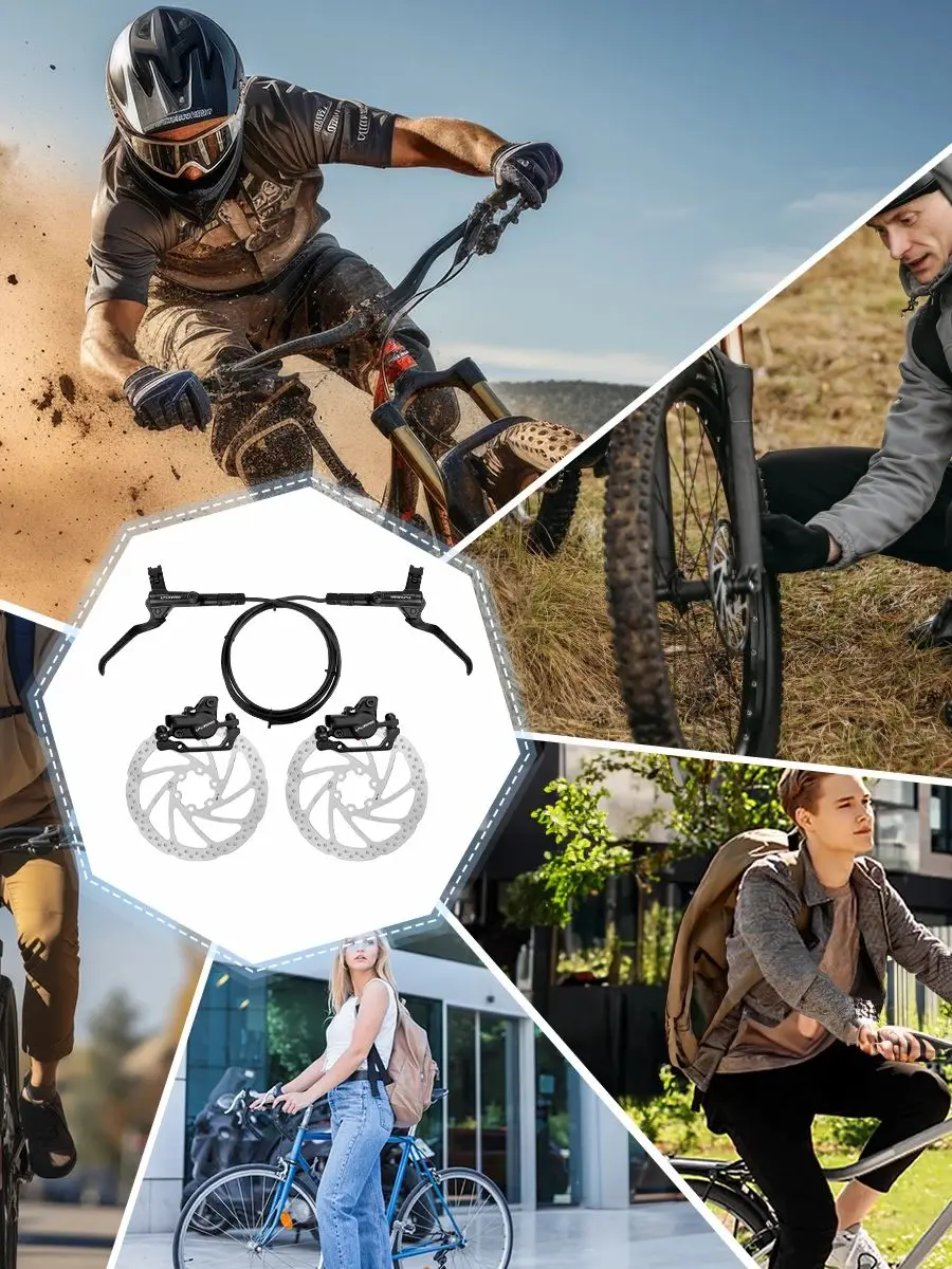 AliExpress NONE Hydraulic Disc Brakes Rotor For Mountain Bike Bicycle MTB Cycling Front Rear Set  for Road Bike,Mountain Bike