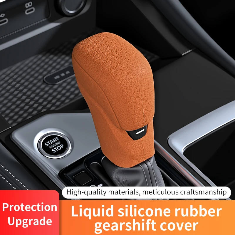 For Nissan 2019-2025 Seventh-Generation Altima Car Silicone Gear Shift Dust Cover Gear Knob Protective Cover Altima Automatic Gear Shift Lever Head Cover