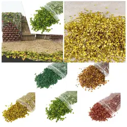 Realistic Miniature Leaves Simulation Leaves for DIY Mini Model Railway Fairy Garden Architecture Diorama Scenery Landscape Layo