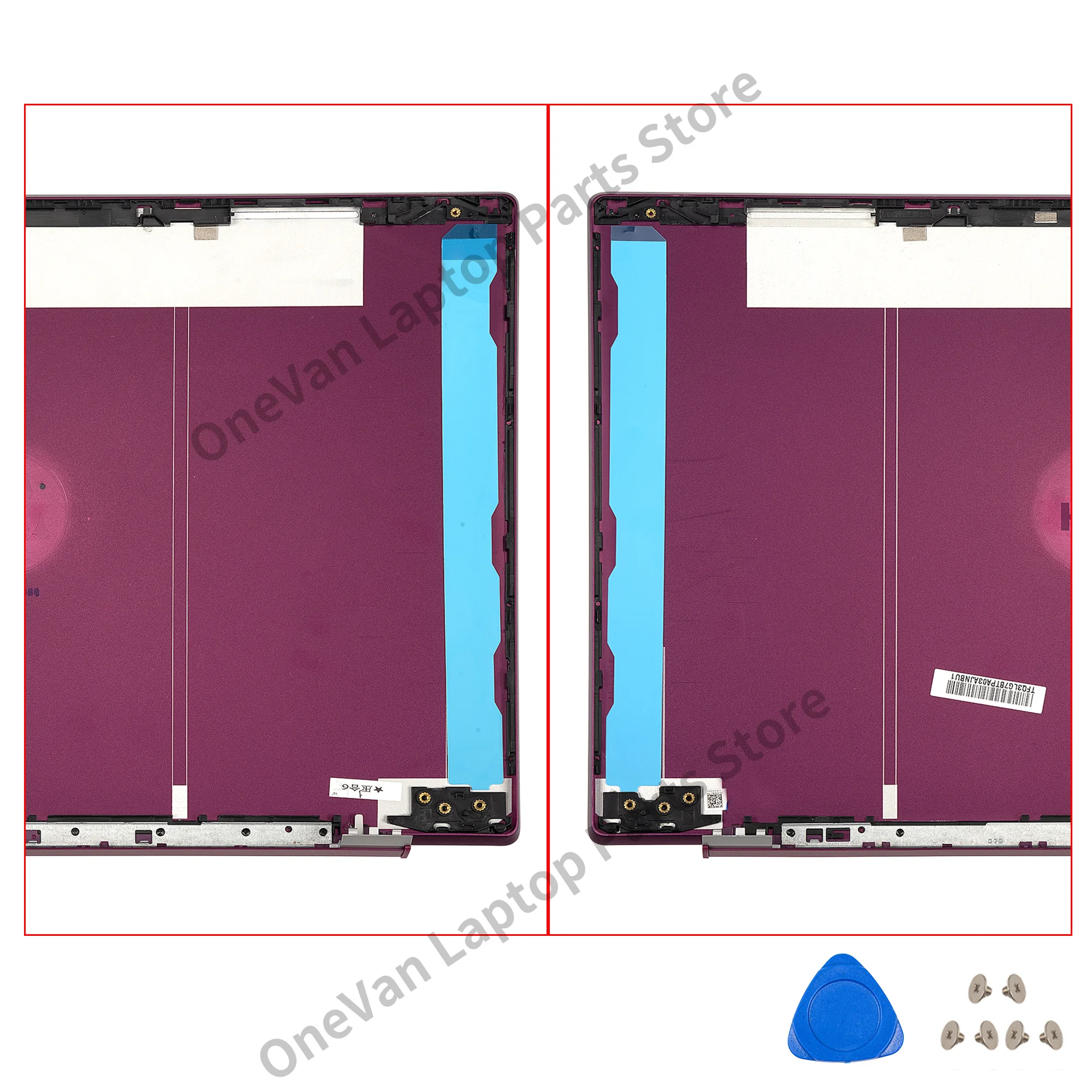 غطاء جديد ل جناح 15-CS 15-CW TPN-Q208 TPN-Q210 LCD الغطاء الخلفي مفصلات الحافة الأمامية الغطاء الخلفي الإسكان قذيفة 15.6"