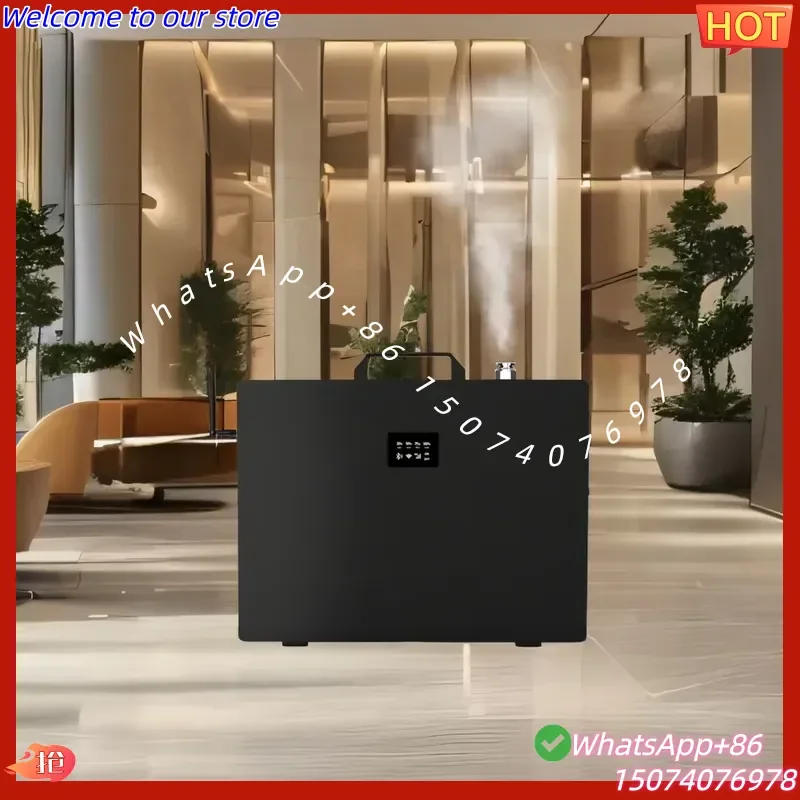 2026New Professional Commercial Hotel Large Space 10000m³ HVAC Waterless Smart Aroma Diffuser 5000ml Essential Oil Metal