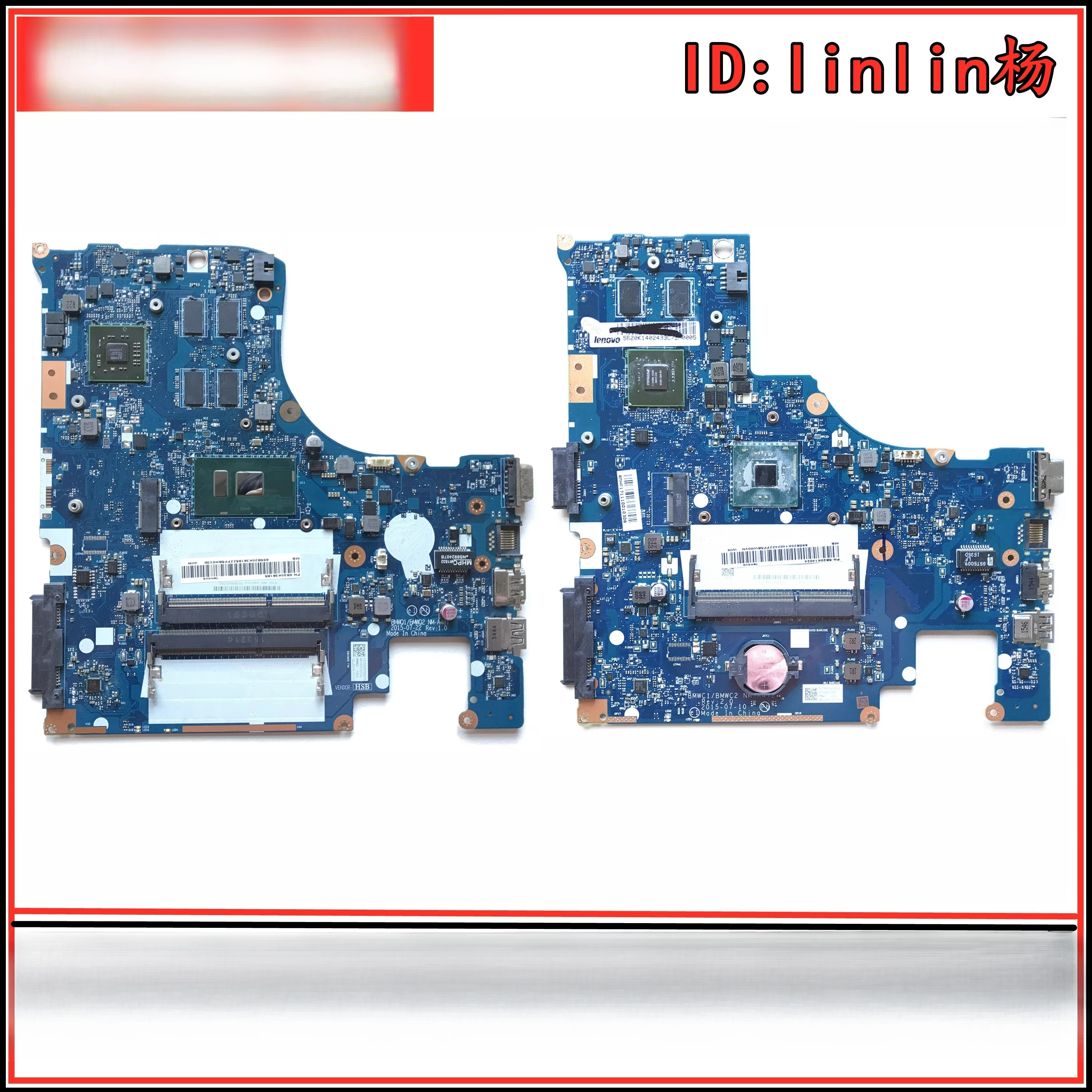

For Lenovo 300-15ISK 14ISK 300-15IBR 14IBR NM-A481 A471 main board
