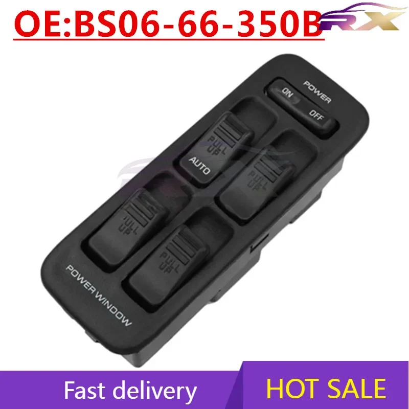NEW:BS06-66-350B Suitable For Mazda BG 323 Automotive Powered Windows and Glass Lifter Button Switch