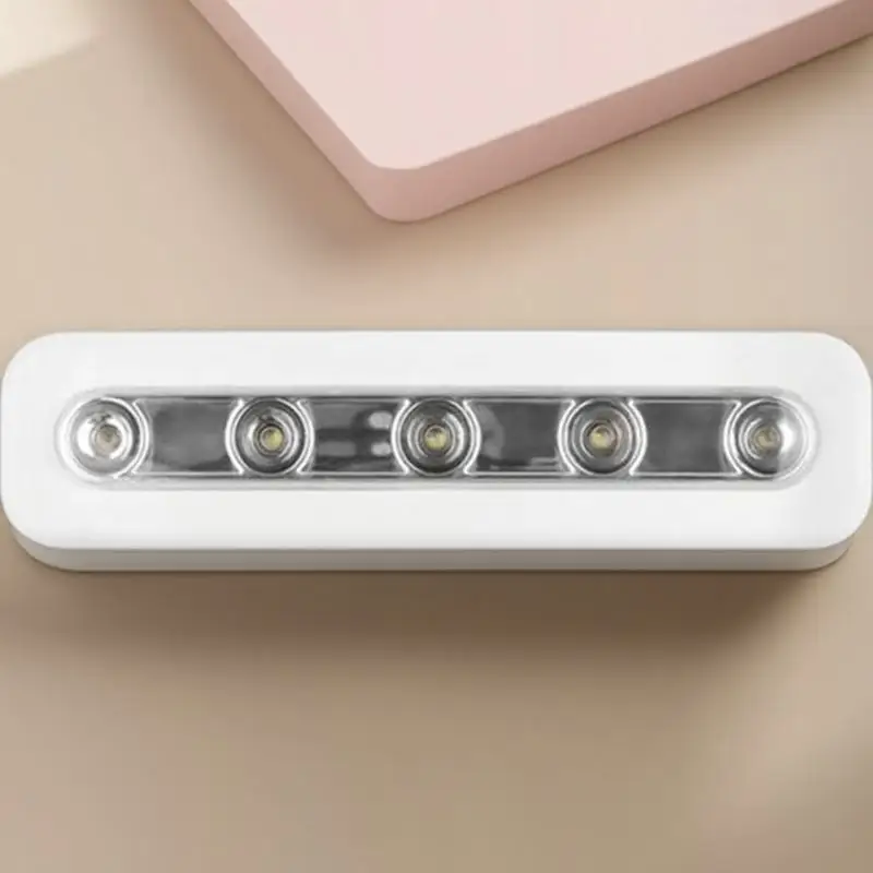 

LED Light Bar Motion Sensor Night Light Self Adhesive Backing Ultra Bright White LED Wardrobe Closet Cabinet Stairs