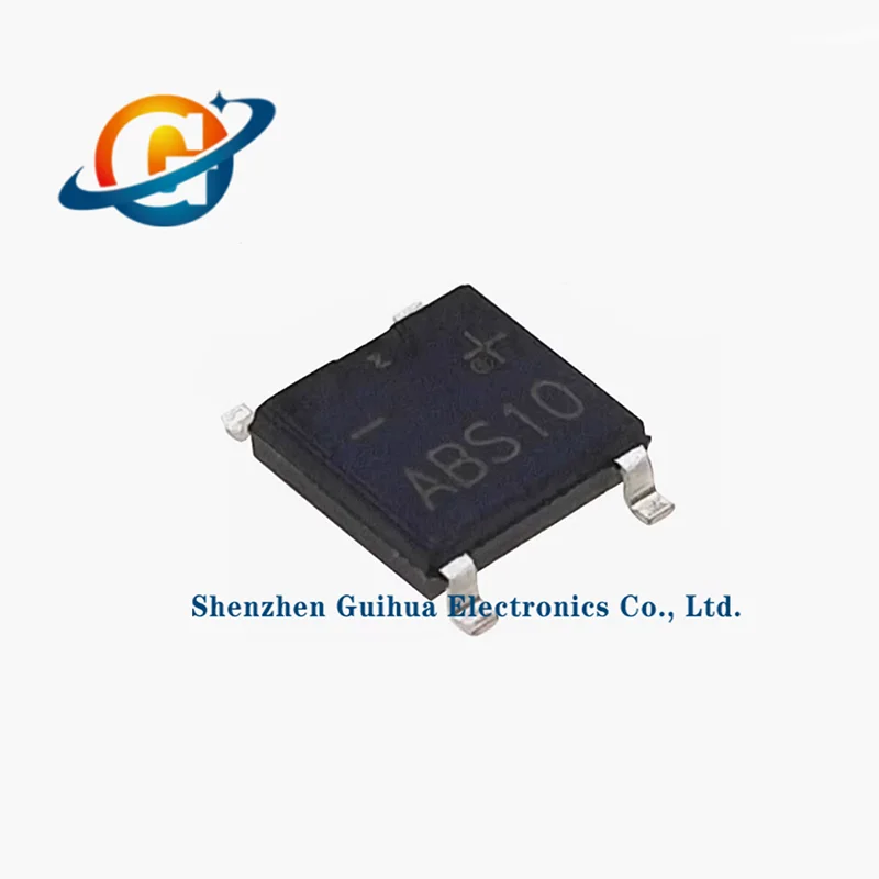 50pcs brand new spot ABS10 patch SOP-4 1A/1000V bridge stack ultra-thin rectifier bridge