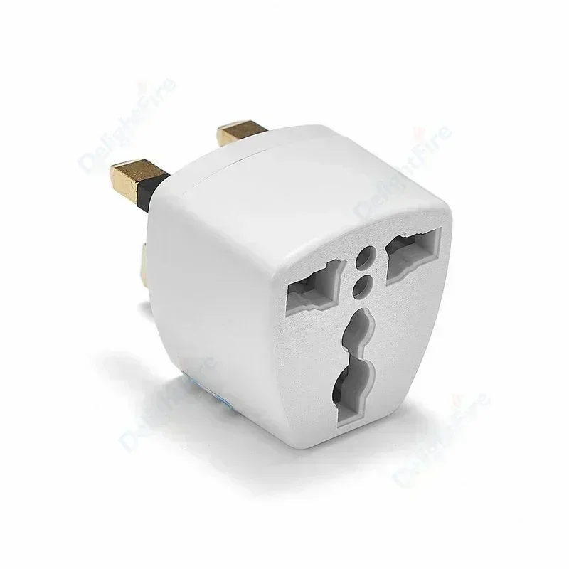 Adaptor steker UK Amerika Australia Eropa AU EU AS ke Inggris adaptor perjalanan Amerika ke Inggris soket daya tipe G Outlet AC