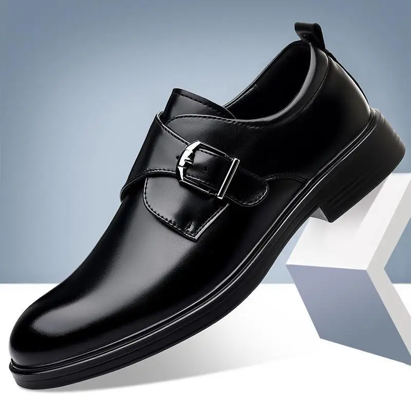 

Leather Men Loafers Fashion Man Casual Shoes Outdoor Slip on Flats Non-Slip Driving Shoe Business Moccasins Oxford Shoes 2026